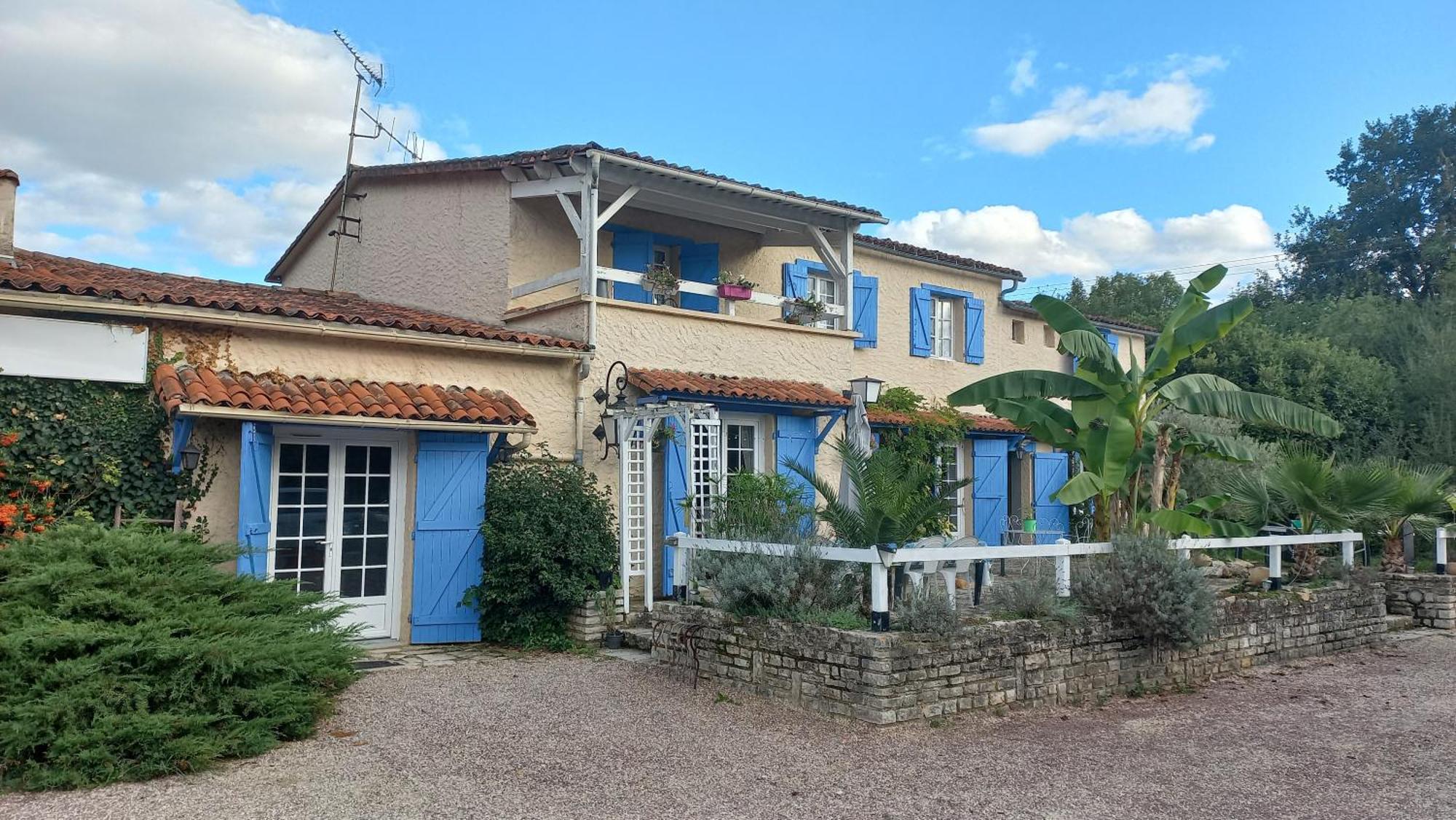 A La Paloma Bed & Breakfast Verteuil-sur-Charente ภายนอก รูปภาพ